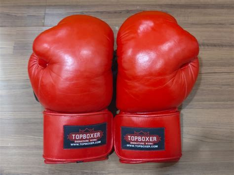 topboxer old school boxing gloves